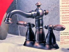 - Torneira de banheiro DELTA VICTORIAN conjunto central de duas alças 22955 RB, usado comprar usado  Enviando para Brazil