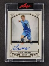 Fútbol Leaf Continuum 2022 Cole Palmer 12/38 automático SP Manchester City/Inglaterra #78 segunda mano  Embacar hacia Argentina