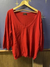 Red cashmere womens for sale  CHELMSFORD