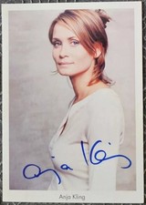 Signierte autogrammkarte anja gebraucht kaufen  Remscheid