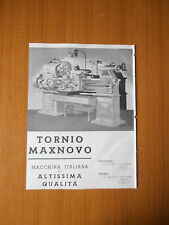 1938 tornio maxnovo usato  Zagarolo