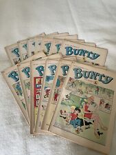 Vintage bunty comics for sale  EPSOM