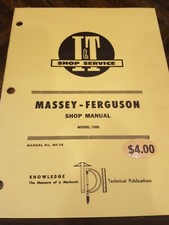 MASSEY FERGUSON I&T IT MANUAL 1080 TRATOR MF-28, usado comprar usado  Enviando para Brazil