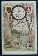 Karte meerane heimatfest gebraucht kaufen  Deutschland