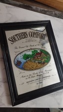 Southern comfort mirror for sale  CHELMSFORD