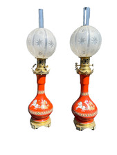 Paire lampes huile d'occasion  Libourne