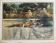 Giuseppe Giannini Serigrafía" L' Azul En Riva " 80x60 Firmada 4.11.2006 comprar usado  Enviando para Brazil
