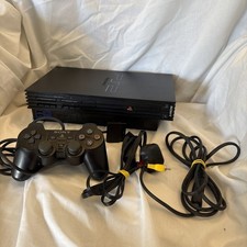 Black sony ps2 for sale  TONBRIDGE