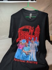 CAMISA OFICIAL CURA ESPIRITUAL MORTE CD CV L Nova mandril lepra simbólica humana comprar usado  Enviando para Brazil