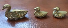Vintage brass duck for sale  LINCOLN