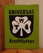 Emailschild universal kraftfut gebraucht kaufen  Töging a.Inn