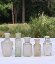 Mini garrafas antigas dos 2 spod of venen 1800s comprar usado  Enviando para Brazil