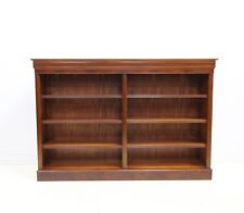 Mahogany open bookcase for sale  GLASGOW