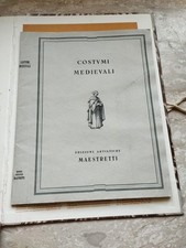 Costumi medievali maestretti usato  Avezzano