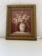 Framed floral print for sale  Smartsville