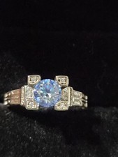 Blue mossinite 925 for sale  Universal City