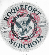 Ancienne etiquette fromage d'occasion  Lillers