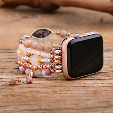 Pulseira de relógio Boho para Apple Watch Series 8 7 /para Fitbit Versa 3/Sense/para Samsung comprar usado  Enviando para Brazil