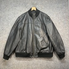 Leather jacket mens for sale  SHREWSBURY
