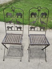 Vintage folding wrought for sale  Albion