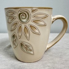 Caneca de café corrente margarida Pfalzgraff, design floral em relevo, xícara de chá de cerâmica comprar usado  Enviando para Brazil