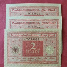 Deutsches reich geldscheine gebraucht kaufen  Dillingen a.d.Donau
