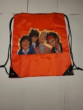 Drawstring bag orange for sale  NOTTINGHAM