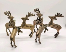 Vintage brass deer for sale  South Fork