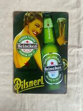 Insegna metallo heineken usato  Settingiano