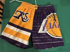 Pantaloncini basket lakers usato  Parma