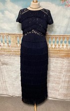 Evening dress navy for sale  BRISTOL