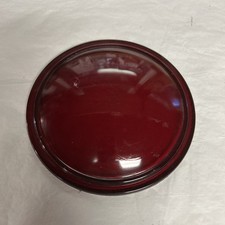 Lente VIntage Amco Muralier trilho estrada lanterna lente de sinalização vermelha 6 5/8” comprar usado  Enviando para Brazil