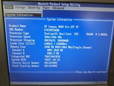 Motherboard compaq 4000 for sale  Castle Creek