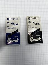 Parker quink ricariche usato  Comunanza