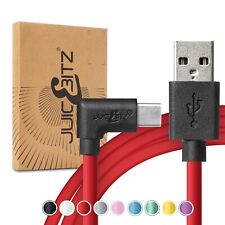 Cabo carregador rápido JuicEBitz® angular USB C tipo C 3A cabo telefone 20AWG comprar usado  Enviando para Brazil