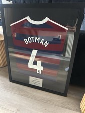 Signed match worn for sale  ABERDEEN