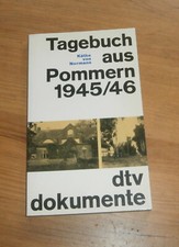 Tagebuch pommern 1945 gebraucht kaufen  Mönchengladbach