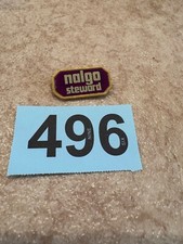 .l.g.o stewards badge for sale  WITNEY