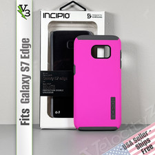 Capa INCIPIO para Galaxy S7 Edge - Elétrica Rosa e Cinza | Camada Dupla | Slim Fit comprar usado  Enviando para Brazil