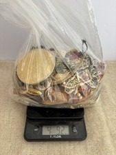 Lote misto de joias 5 libras bolsa de mão relógio reaproveitamento artesão colar brincos  comprar usado  Enviando para Brazil