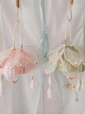 Estilo Chinês Vintage Tradicional Bolsa de Hanfu Bolsa de Presente de Lótus Balde Bolsa de Pérolas, usado comprar usado  Enviando para Brazil