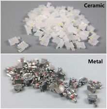 Suportes odontológicos ortodônticos de cerâmica/metal mini Roth 022 345 ganchos a granel comprar usado  Enviando para Brazil