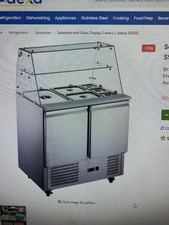 Adexa saladette fridge for sale  CROYDON