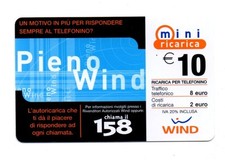 Scheda telefonica wind usato  Aprilia