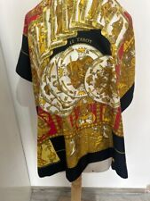 Lenço de seda multicolorido S15# Hermès le tarot 35 polegadas tem mancha comprar usado  Enviando para Brazil
