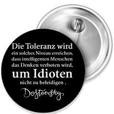 Dostojewski toleranz button gebraucht kaufen  Halle