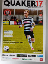 Programme darlington spennymoo for sale  SCARBOROUGH