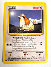 Pokemon karte taubsi gebraucht kaufen  Augsburg