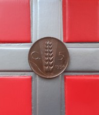 Centesimi 1934 regno usato  Cassino
