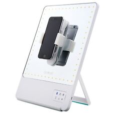 Mini espelho de vaidade Riki Loves Riki Skinny 5X iluminado com Bluetooth branco, usado comprar usado  Enviando para Brazil